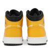 554725-170 Air Jordan 1 Mid GS University Gold Sko-3