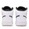 554725-180 Air Jordan 1 Mid GS White Arctic Orange Sko-3