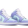 554725-500 Air Jordan 1 Mid GS Purple Pulse Sko-4