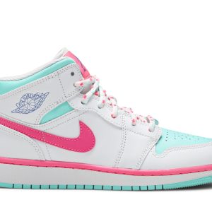 Køb Air Jordan 1 Mid GS Digital Pink Sko 555112-102