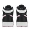 555112-103 Air Jordan 1 Mid GS White Light Arctic Pink Sko-3