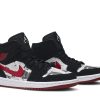 852542-061 Air Jordan 1 Mid SE Newspaper Air Times Sko-4