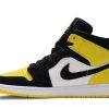 852542-071 Air Jordan 1 Mid SE Yellow Toe Sko-1