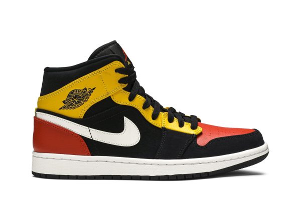 Køb Air Jordan 1 Mid SE Amarillo Sko 852542-087