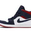 852542-104 Air Jordan 1 Mid SE Olympic USA Sko-1