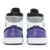 852542-105 Air Jordan 1 Mid SE Varsity Purple Sko-3