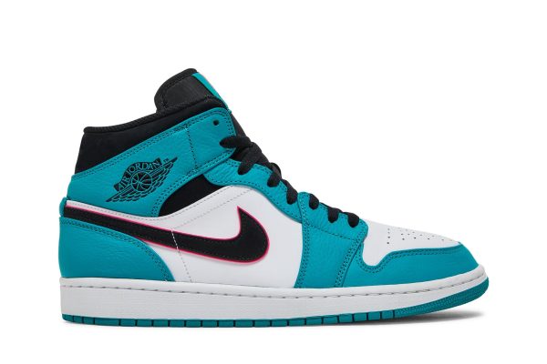 Køb Air Jordan 1 Mid SE South Beach Turbo Green Sko 852542-306