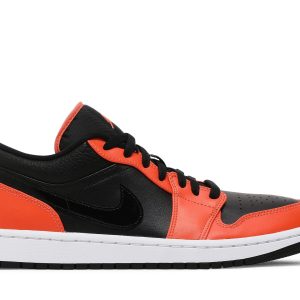 Air Jordan 1 Low SE Black Turf Orange Sko CK3022-008