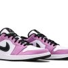 CK3022-503 Air Jordan 1 Low SE Violet Shock Sko-4