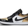 CQ9447-700 Air Jordan 1 Low Gold Toe Sko-1