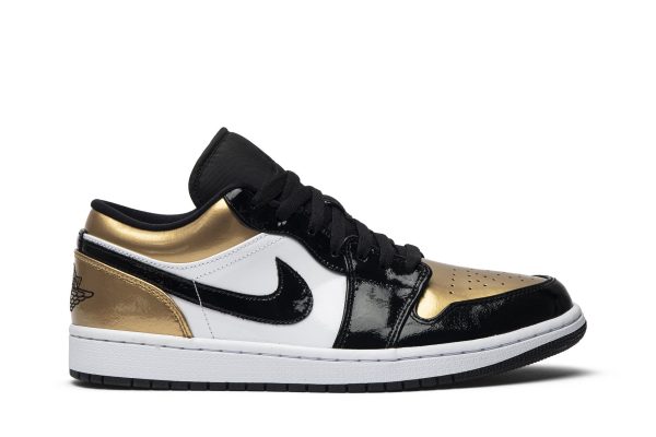 Air Jordan 1 Low Gold Toe Sko CQ9447-700