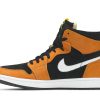 CT0978-002 Air Jordan 1 High Zoom Air CMFT Sort Monark Sko-1