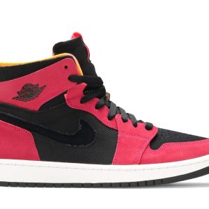 Air Jordan 1 High Zoom Comfort Fireberry Hyper Lyserød Sko CT0978-601