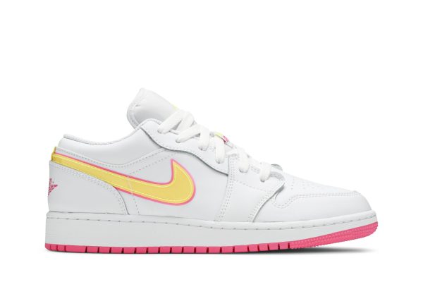 Air Jordan 1 Low GS Edge Glow Sko CV4610-100