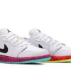 CV9548-100 Air Jordan 1 Low GS Multi-farve Sko-4