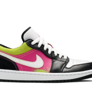 Air Jordan 1 Low Spray Paint Sko CW5564-001