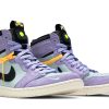 CW6576-500 Air Jordan 1 High Switch Lilla Pulse Sko-2