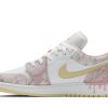 CW7104-601 Air Jordan 1 Low GS Strawberry Ice Cream Sko-1