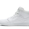 CW7589-100 Air Jordan 1 Mid SE Nike Swoosh On Tour Sko-1