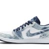 CZ8455-100 Air Jordan 1 Low SE Washed Denim Sko-1