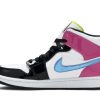 CZ9834-100 Air Jordan 1 Mid SE Cyber Active Fuchsia Sko-1