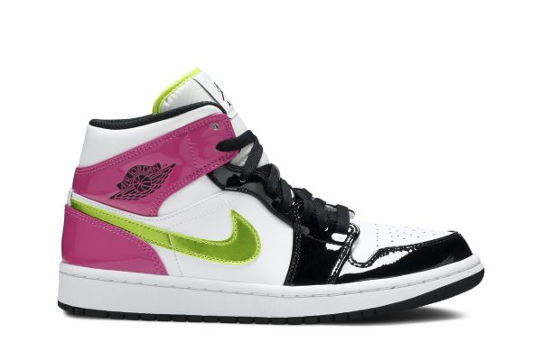 Køb Air Jordan 1 Mid SE Cyber Active Fuchsia Sko CZ9834-100