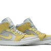 DA4666-001 Air Jordan 1 Mid SE Lemon Wash Sko-4