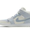 DA4666-100 Air Jordan 1 Mid SE Sejl lyseblå Sko-1