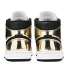 DC1419-700 Air Jordan 1 Mid SE Metallic Gold Sko-3