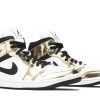 DC1419-700 Air Jordan 1 Mid SE Metallic Gold Sko-4