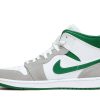 DC7294-103 Air Jordan 1 Mid SE Grey Pine Green Sko-1