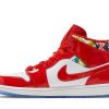 DC7294-600 Air Jordan 1 Mid SE Barcelona Sweater Sko-1