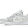 DC9036-100 Air Jordan 1 Low Hvid Camo Sko-1