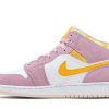 DC9517-600 Air Jordan 1 Mid SE GS Arctic Pink Sko-1