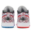 DD1527-114 Air Jordan 1 Low SE GS Take Flight Sko-3