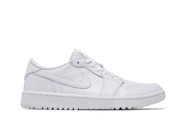 Air Jordan 1 Low Golf Triple White Sko DD9315-101