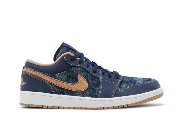 Air Jordan 1 Low SE Denim Sko DH1259-400