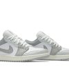 DH4269-100 Air Jordan 1 Low Premium Elephant Print Sko-4