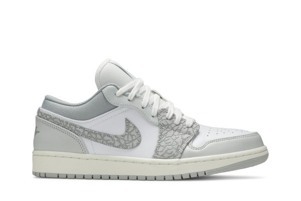 Air Jordan 1 Low Premium Elephant Print Sko DH4269-100