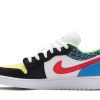 DH5927-006 Air Jordan 1 Low GS Funky Patterns Sko-1