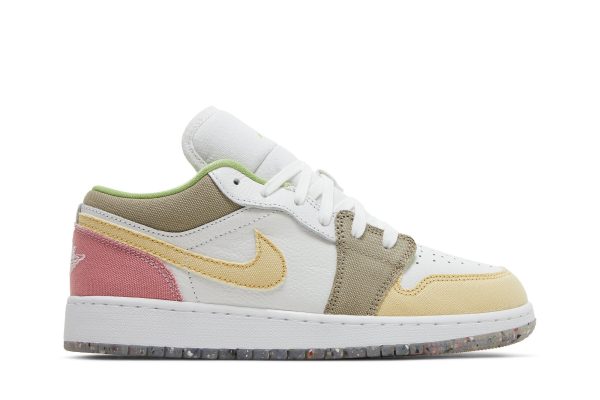 Air Jordan 1 Low SE GS Pastel Grind Sko DJ0341-100