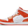 DM3531-800 Air Jordan 1 Mid SE Electro Orange Sko-1