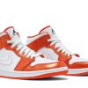 DM3531-800 Air Jordan 1 Mid SE Electro Orange Sko-4