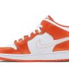 DM4228-800 Air Jordan 1 Mid SE GS Electro Orange Sko-1