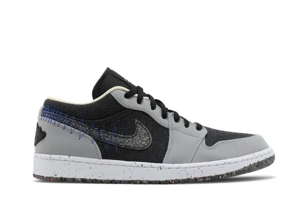 Air Jordan 1 Low Crater Sort Grå Sko DM4657-001