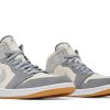 DN4281-100 Air Jordan 1 Mid SE Coconut Milk Particle Grey Sko-4