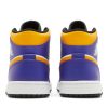 DQ8426-517 Air Jordan 1 Mid Lakers 2022 Sko-3