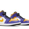 DQ8426-517 Air Jordan 1 Mid Lakers 2022 Sko-4