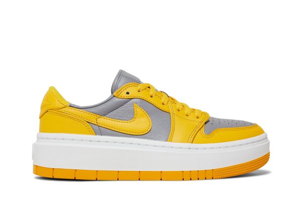 Køb Air Jordan 1 Elevate Low Cement Grey Varsity Maize DH7004-017 Kvinder Sko Online