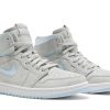 Køb Air Jordan 1 High Zoom Comfort Cool Grey Light Blue CT0979-004 Kvinder Sko Online-4